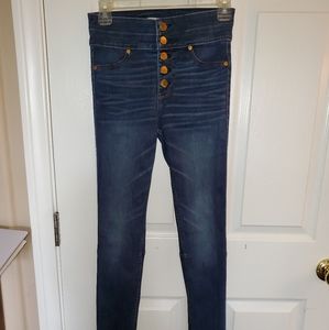 Abercrombie and Fitch Super Skinny High Rise Jeans
